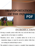 Transportation of the Injured