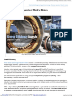 Energy Efficiency Aspects of Electric Motors - EEP