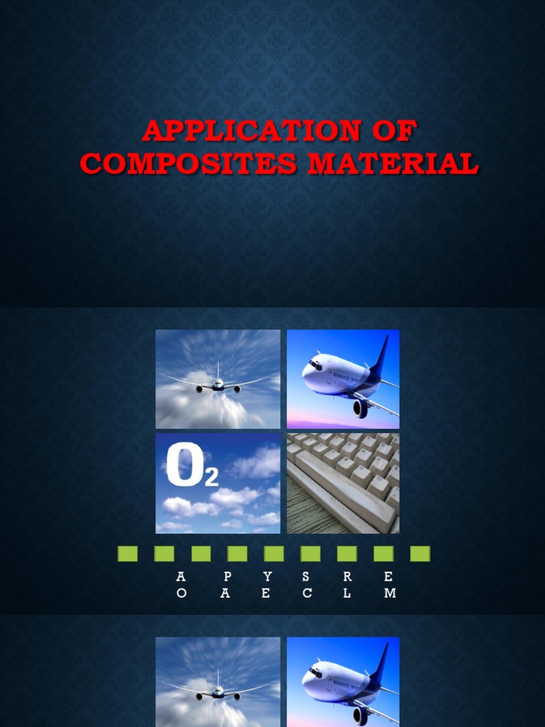 Applications of Composite Materials | PDF | Composite Material | Carbon