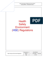 Za-Dc-Reg-01 Health Safety and Environment Regulations Issued October 2008