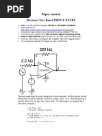 PSpice Tutorial