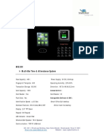 Multi-Bio Time & Attendance System: Access Control