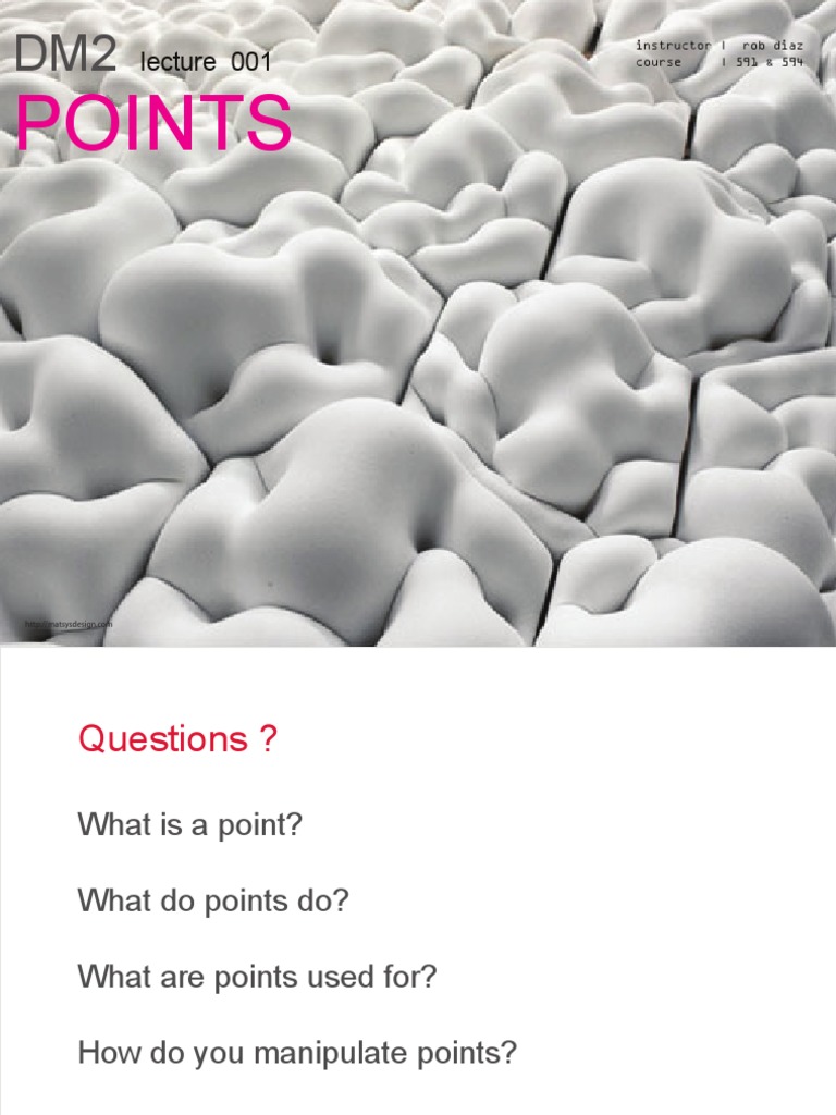 Understanding 3D Points and Curves | PDF | Geometry | Space