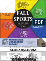 2010 Fall Sports Tab