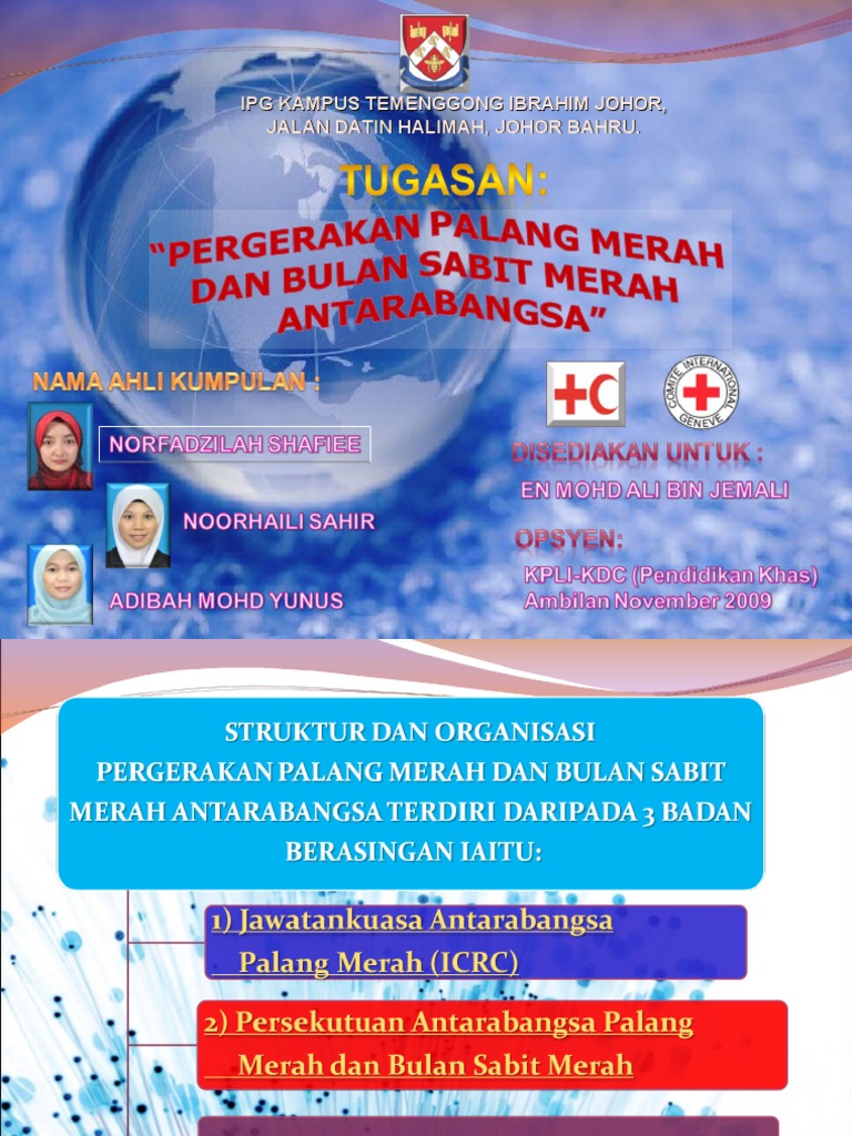 pergerakan palang merah dan bulan sabit merah antarabangsa