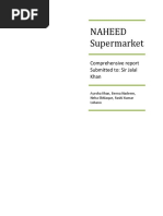 NAHEED Supermarket Comprehensive Report On Retail Stores Chain in Karachi Pakistan