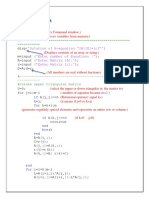 Gauss elimination code solver