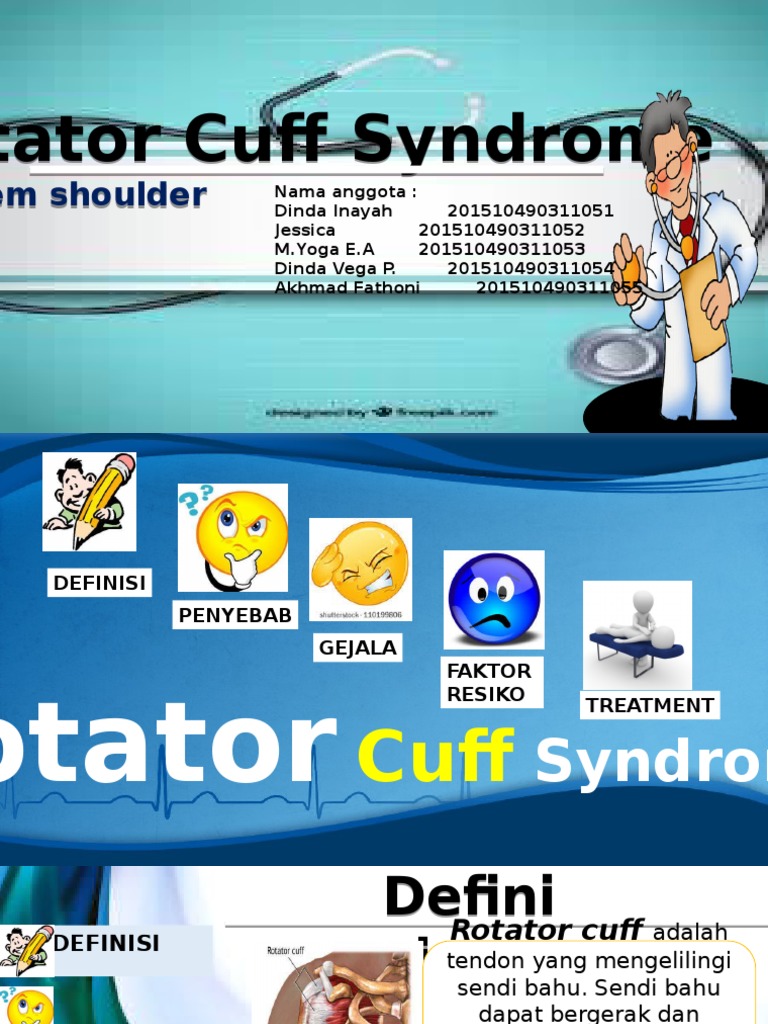 Cedera Rotator Cuff: Penyebab & Gejala | PDF | Sains & Matematika