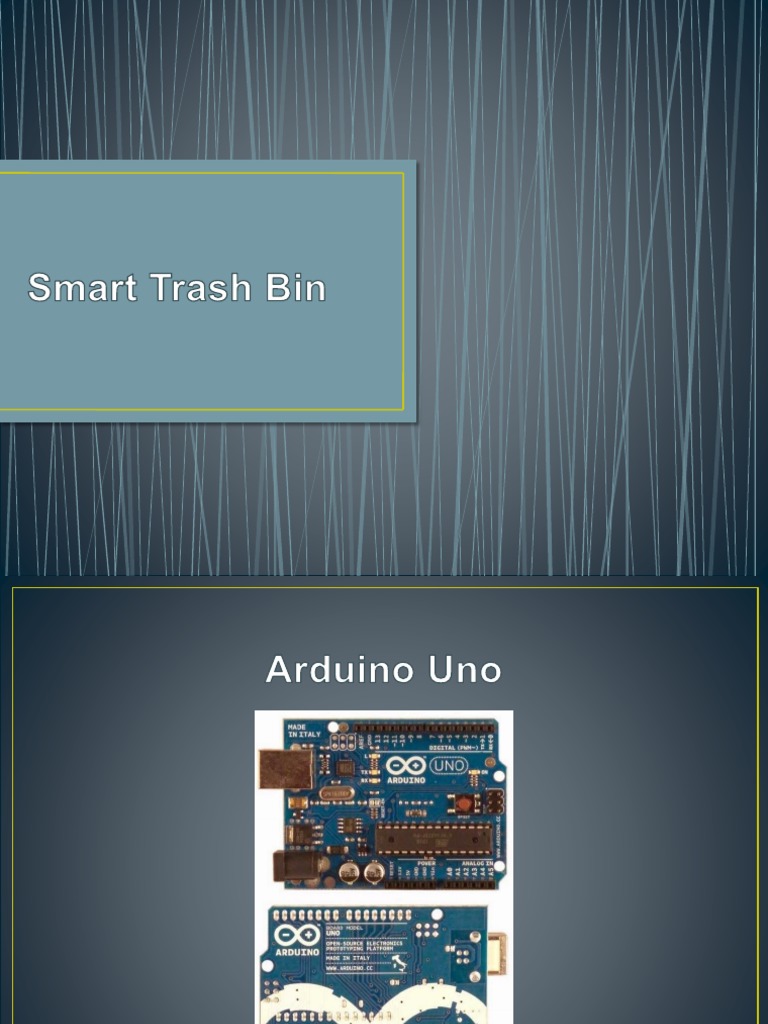 Smart Trash Bin dengan Arduino | PDF | Sains & Matematika | Komputer