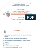 2015 - Curs 4 Functia Motorie A Tubului Digestiv