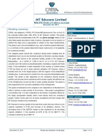 CRISIL Research Ipo Grading Rat MT Educare