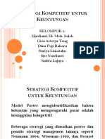 Strategi Kompetitif Untuk Keuntungan