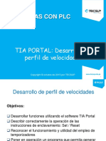 5 TIA PORTAL Perfil de Velocidades