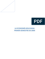 Indicadores Económicos-Primer Semestre 2009
