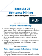 M04V25 - A técnica do Sentence Mining