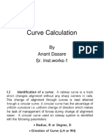 Calculations of Curve