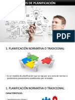 Tipos de Planificación