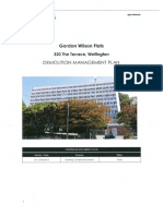 Demolition Management Plan (Gordon Wilson)