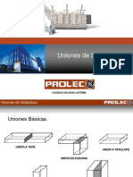 Prolec - Uniones de Soldadura