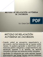 RELAJACIÓN AUTÓGENA DE JACOBSON 3.ppt