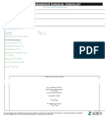 Comprehensive Surgical Checklist: Preprocedure Check-In