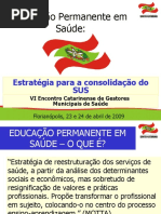 Politicas de Educacao Permanente em SC - Flavio Magajewski.ppt