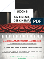 Lecon 3 - Des Cinemas H5 (Le Cinéma Muet Européen)