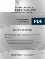 Investment Modes & Procedure of Islami Bank Bangladesh