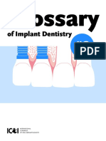 Glossary of Implant Dentistry 3 ICOI