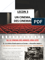 Lecon 3 - Des Cinemas H8 (Le cinéma européen au sortir de la 2GM)