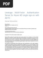 Leverage Multi Factor Authentication Server on Your Premises