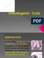 Radiographic features and treatment of periapical cyst