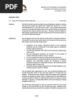 20171025 Draft Policy on Free Speech and Free Expression at UNC