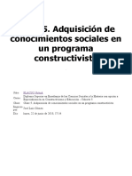 5 Adquisicion de Conocimientos Sociales en Un Programa Constructivista PDF