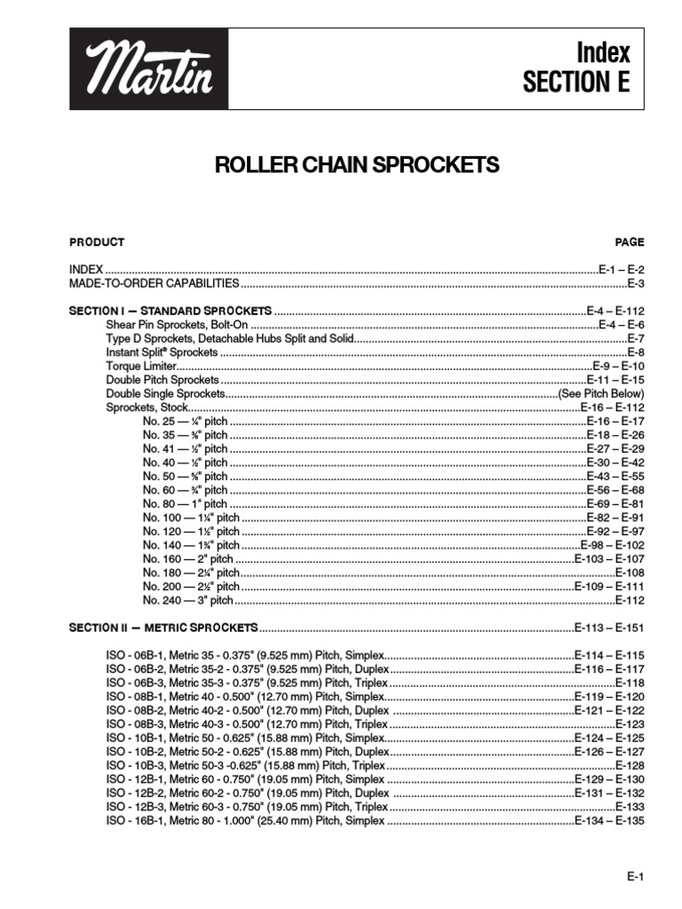 Roller Chain Sprockets PDF Horsepower Torque