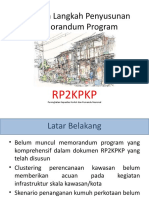 Langkah Memorandum Program RP2KPKP