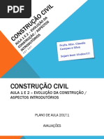 Aulas 1 e 2 - Evolução e Aspectos Introdutórios