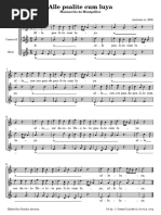 Anonimo-Alle Psalite Cum Luya