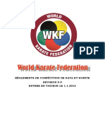 WKF Reglements de Competition Version9 2015 FR PDF