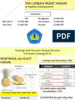 Pemanfaatan Limbah Padat Nanas