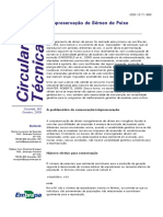 Criopreservação de Sêmen de Peixe - Circular Técnica 84 Embrapa