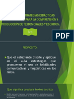 Diseño de Estrategias Didácticas Comunicativas para La Producción