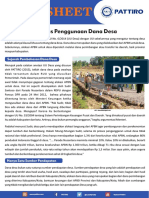 Fact Sheet - Prioritas Penggunaan Dana Desa