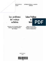 Informe de la Comisión Mixta Boliviano-Estadounidense sobre las condiciones laborales en Bolivia