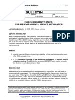 2005-2015 Nissan Vehicles - Ecm Reprogramming - Service Information PDF
