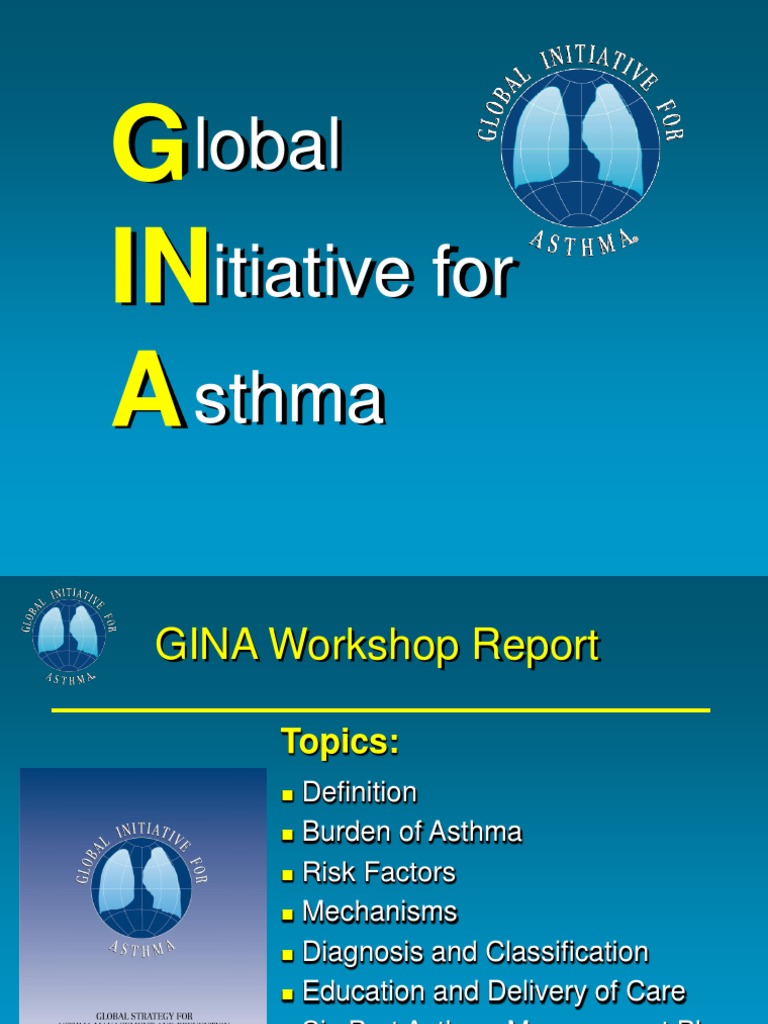 Gina PDF Asthma Cough