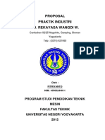 132777630 Proposal Praktek Industri UNY