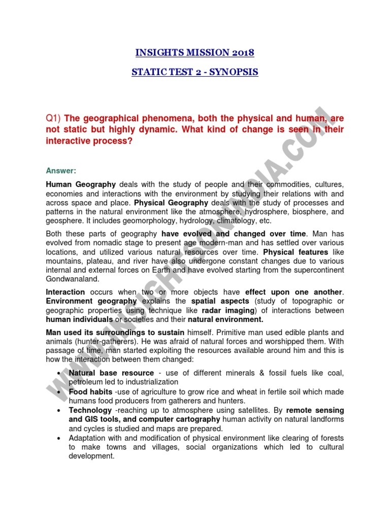 Test 2.pdf | Plate Tectonics | Earth