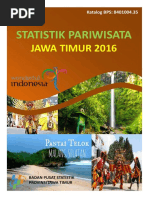 Statistik Pariwisata Jawa Timur Tahun 2015 - 2016