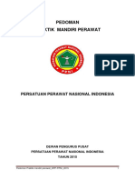 Pedoman Praktek Mandiri Perawat - 151215